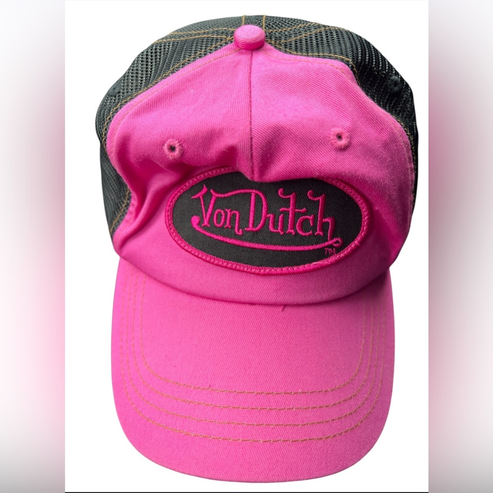 Von Dutch Vintage Pink Hat